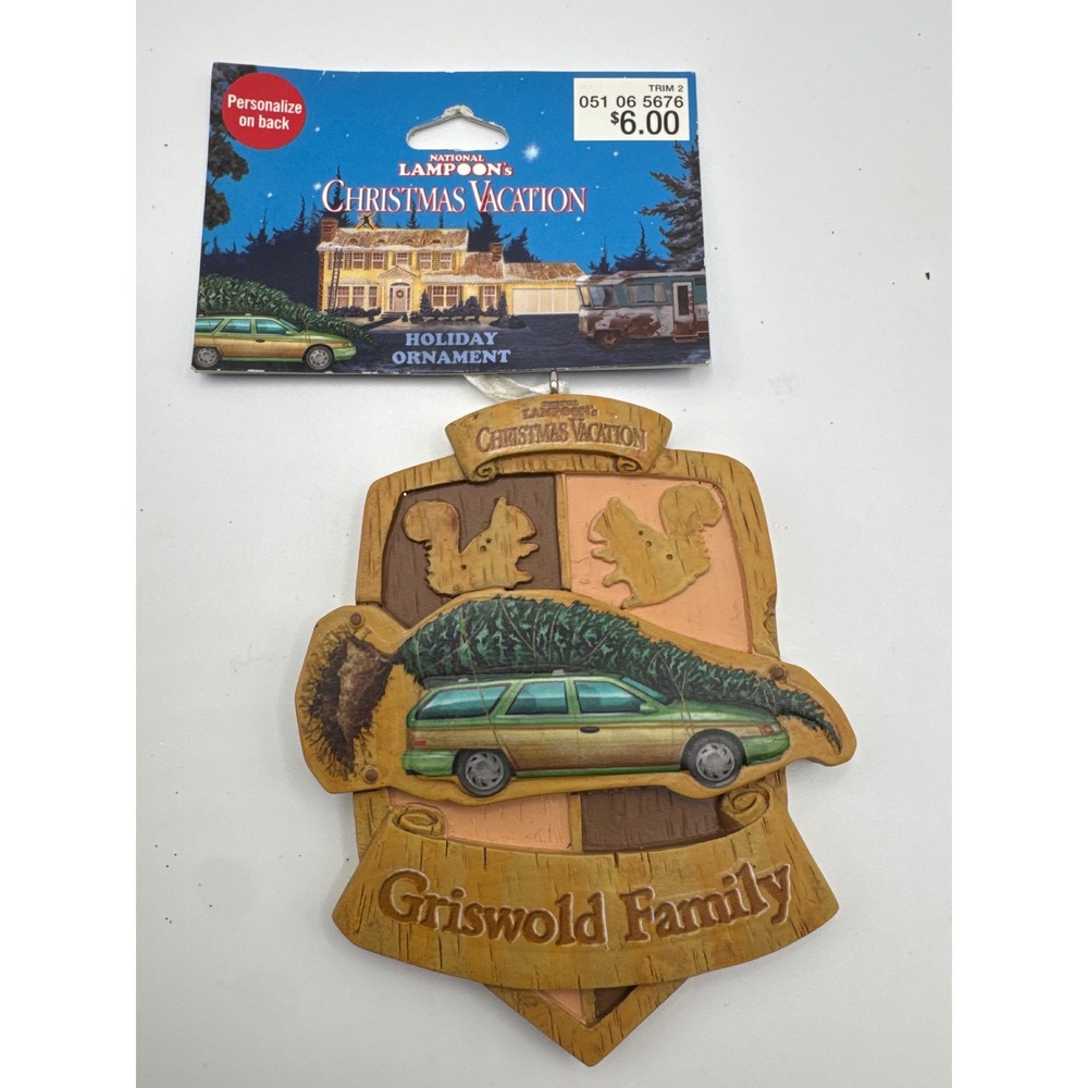 National Lampoons Christmas Vacation Griswold Family Wagon Ornament 2012